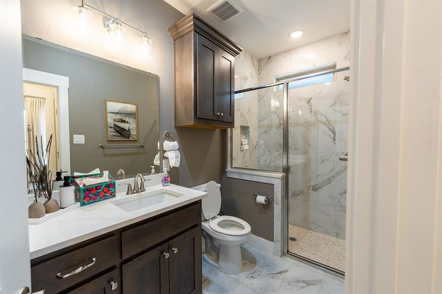 Furnished interior view inside a new home in , Little Elm (Image 36).