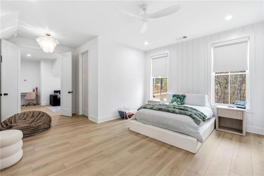 Furnished interior view inside a new home in , Dacula (Image 6).