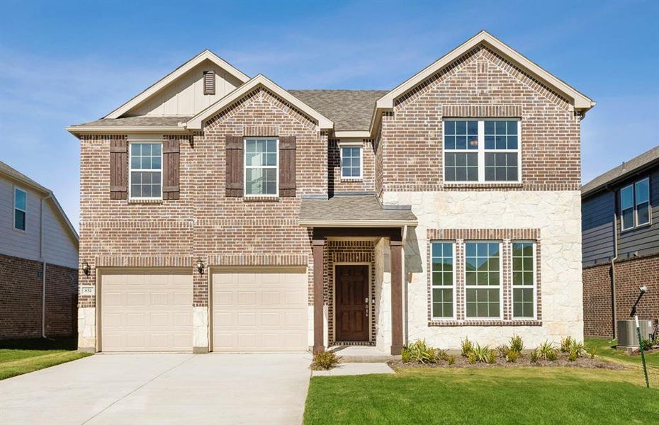 NEW CONSTRUCTION: Beautiful two-story home available at Woodcreek.