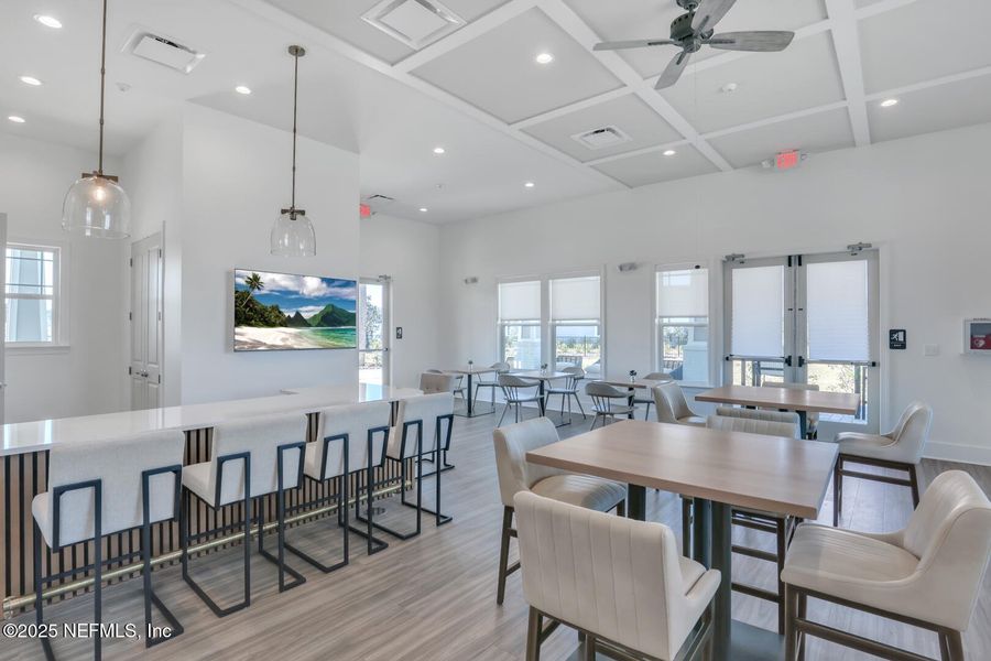 Furnished interior view inside a new home in Everlake at Mandarin, Jacksonville (Image 3).