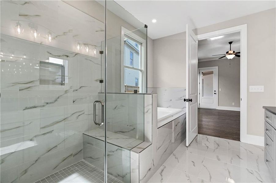 Furnished interior view inside a new home in Eastmore, Conyers (Image 35).