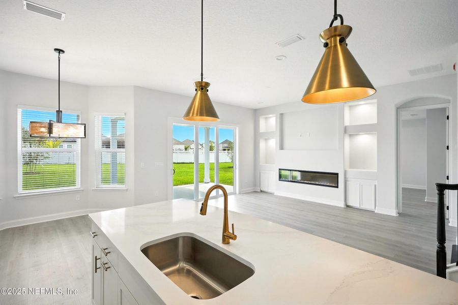 Furnished interior view inside a new home in Silver Landing At Silverleaf, St. Augustine (Image 28).