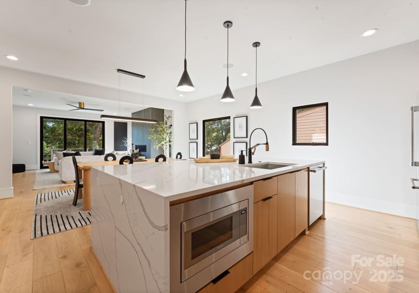 Furnished interior view inside a new home in , Charlotte (Image 10).