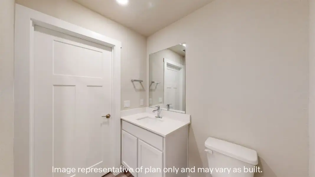 Furnished interior view inside a new home in Heritage Crossing, Corpus Christi (Image 12).