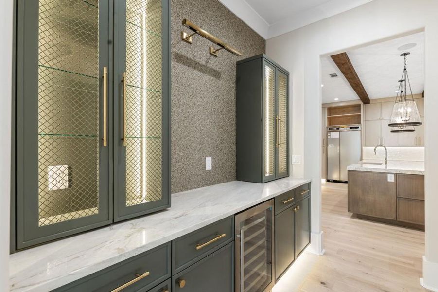 Furnished interior view inside a new home in , Alpharetta (Image 30).