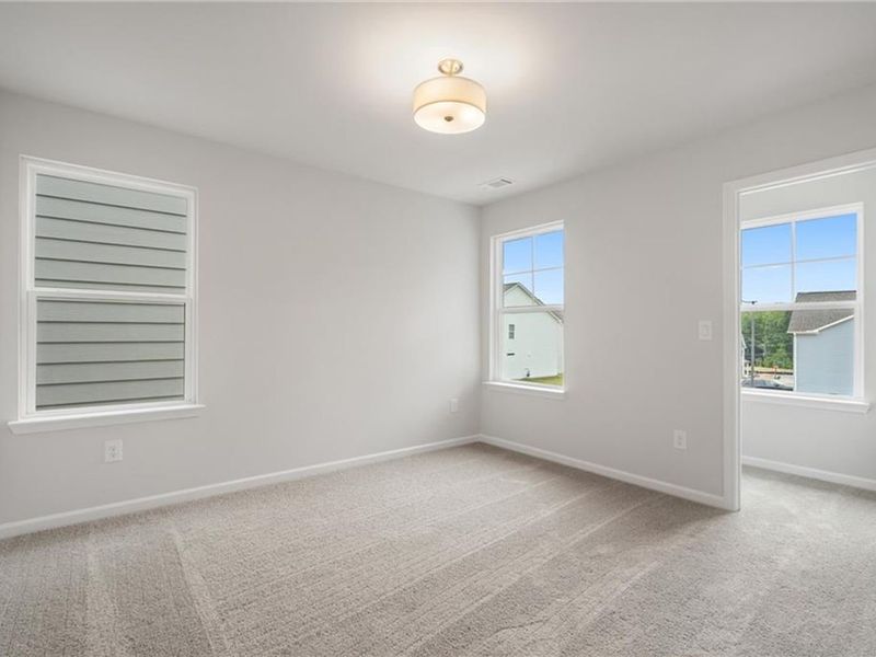 Spacious, unfurnished interior of a new home in The Village at Shallowford, Kennesaw (Image 35). Spacious, unfurnished interior of a new home in The Village at Shallowford, Kennesaw (Image 35).