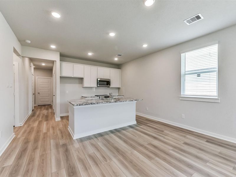 Furnished interior view inside a new home in Liberty Estates, Cleveland (Image 8).