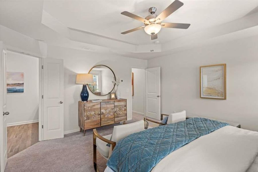 Furnished interior view inside a new home in Sandtown Falls, South Fulton (Image 13).