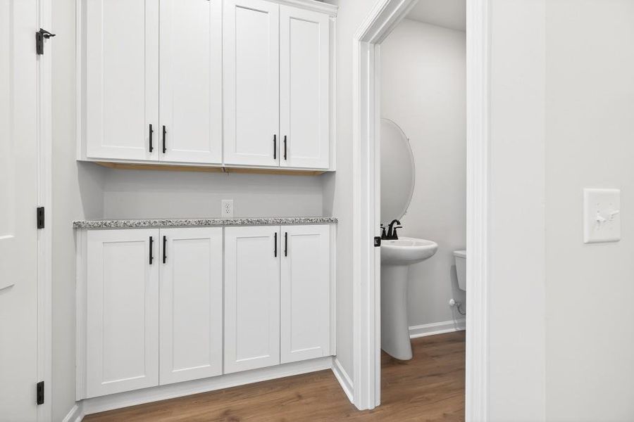 Furnished interior view inside a new home in , Commerce (Image 13).