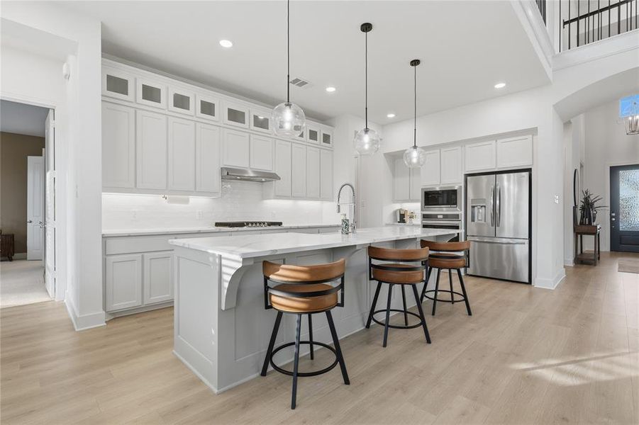 Furnished interior view inside a new home in Sonoma Verde, McLendon-Chisholm (Image 11).