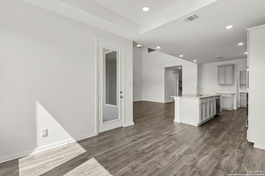 Spacious, unfurnished interior of a new home in Homestead, Schertz (Image 34). Spacious, unfurnished interior of a new home in Homestead, Schertz (Image 34).