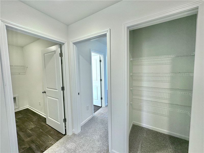 Spacious, unfurnished interior of a new home in Champions Village at Cherry Hill, Pendleton (Image 16).