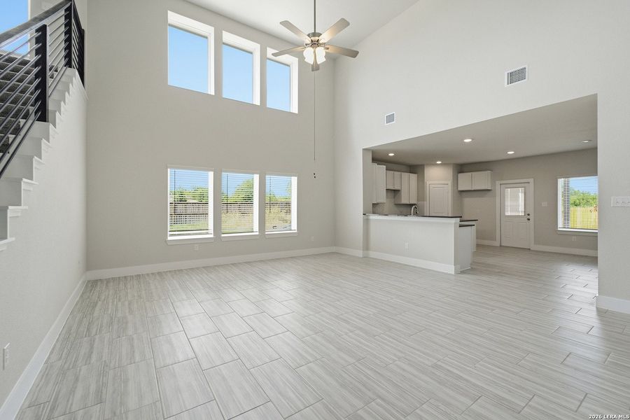 Spacious, unfurnished interior of a new home in Morgan Meadows, San Antonio (Image 16).