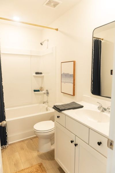 Representative furnished interior of a home built from the Graham by Piedmont Residential in Hampton Ridge, Jefferson (Image 37).