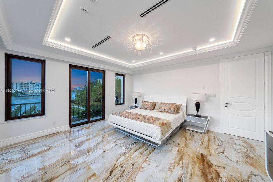 Furnished interior view inside a new home in , Surfside (Image 3).