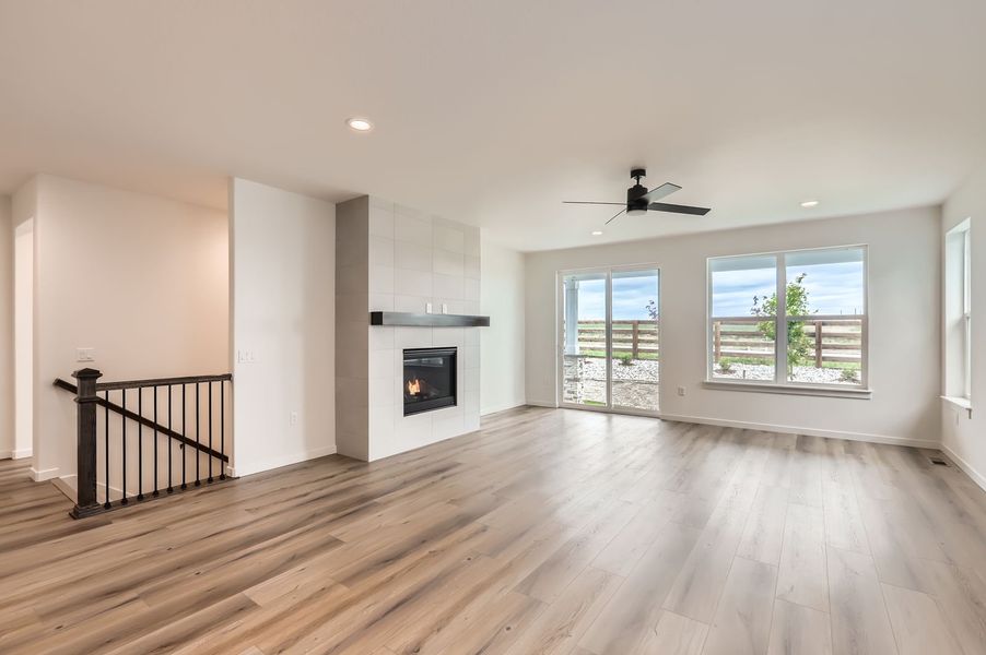 Plan V431 Representative Photo - Living Room