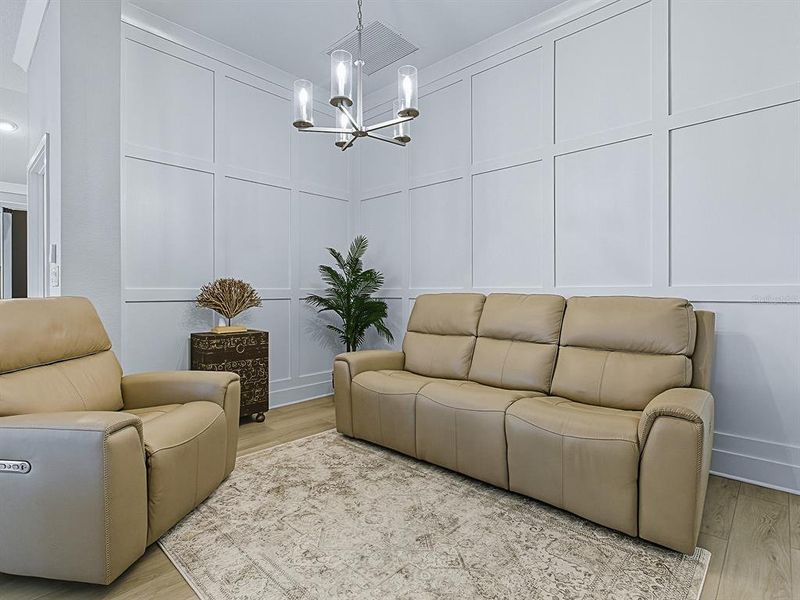 Furnished interior view inside a new home in , The Villages (Image 36). Furnished interior view inside a new home in , The Villages (Image 36).