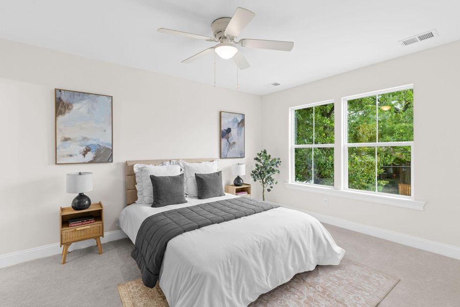 Furnished interior view inside a new home in , North Charleston (Image 15).