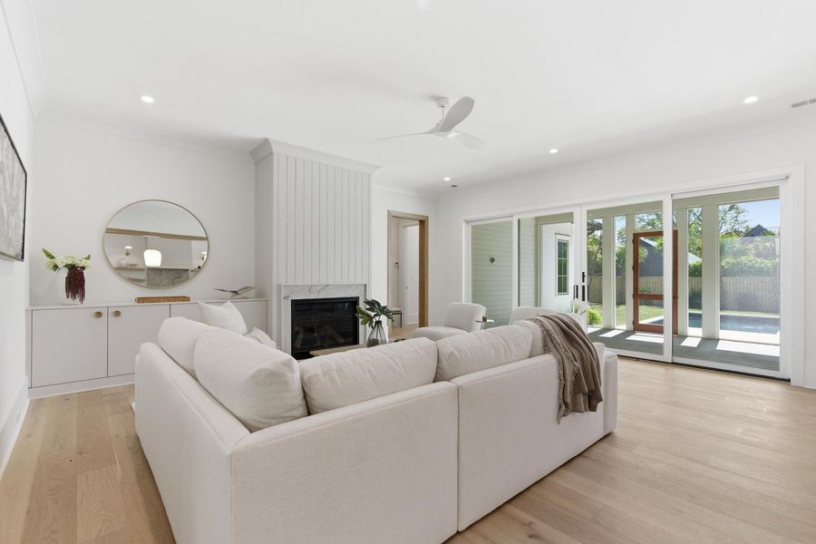 Furnished interior view inside a new home in , Mount Pleasant (Image 20).