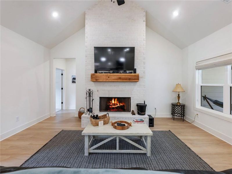 Furnished interior view inside a new home in , Gillsville (Image 8).