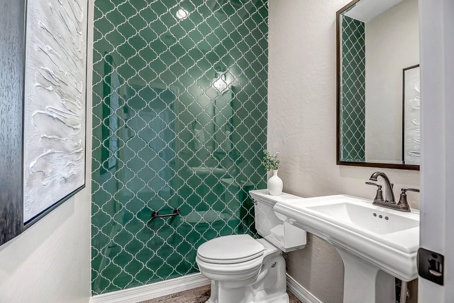 Furnished interior view inside a new home in Ironwood Villages at North Creek, Queen Creek (Image 25).