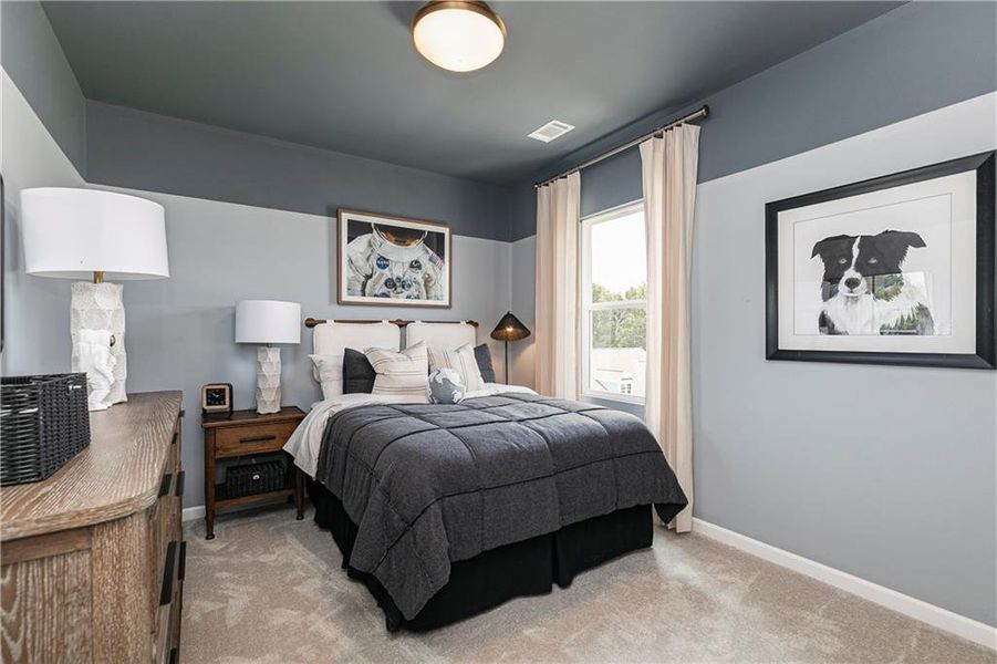 Furnished interior view inside a new home in The Beacon at Old Peachtree Single Family Homes, Lawrenceville (Image 12).