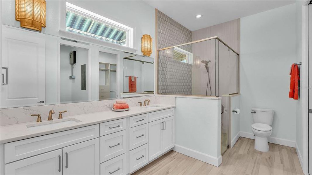 Furnished interior view inside a new home in , Polk City (Image 25).