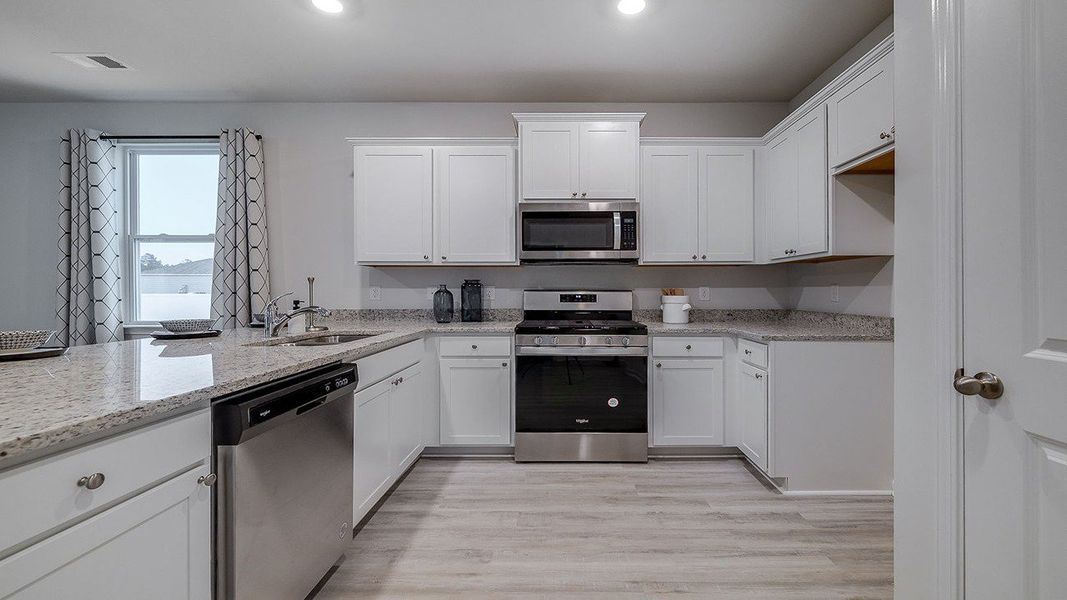 Furnished interior view inside a new home in The Retreat at East Argent, Ridgeland (Image 10).