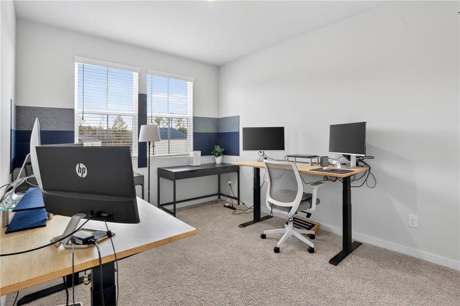 Furnished interior view inside a new home in Parkview Estates, Atlanta (Image 16).