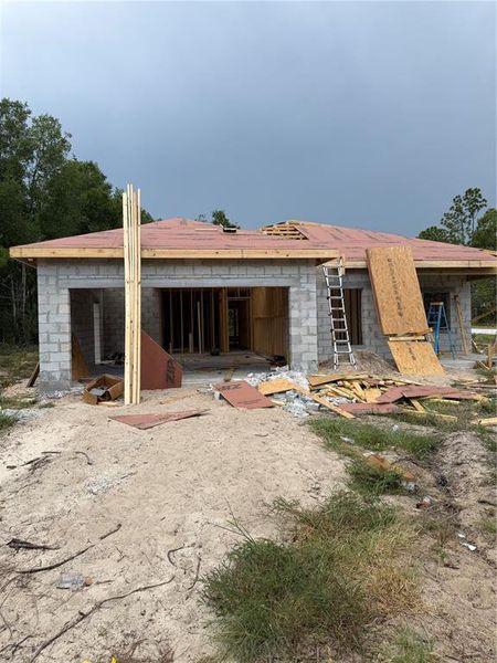 In-progress construction of a new home in , Brooksville, FL (Image 5). In-progress construction of a new home in , Brooksville, FL (Image 5).