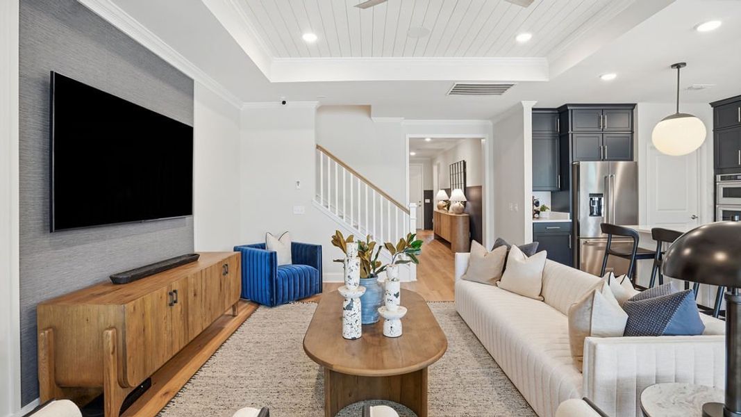 Representative furnished interior of a home built from the Prestige by Del Webb in Del Webb Point Hope, Charleston (Image 10). Representative furnished interior of a home built from the Prestige by Del Webb in Del Webb Point Hope, Charleston (Image 10).