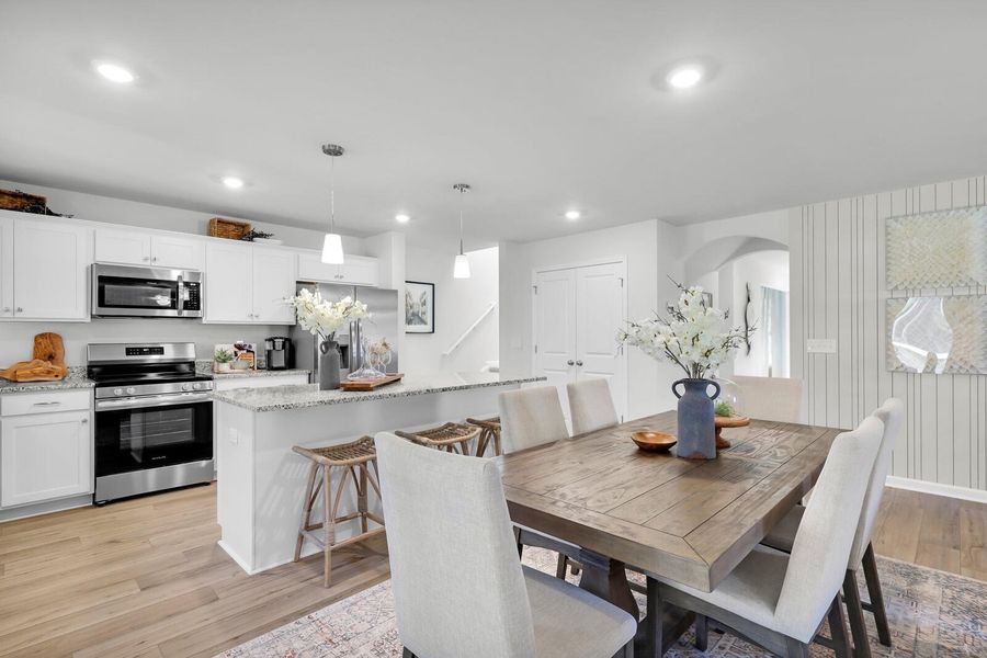 Furnished interior view inside a new home in , Summerville (Image 17). Furnished interior view inside a new home in , Summerville (Image 17).