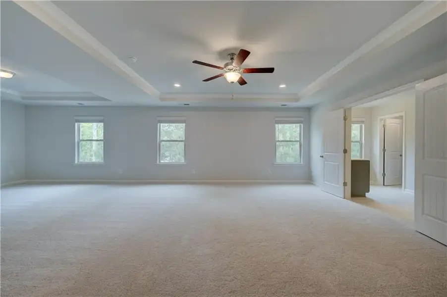 Spacious, unfurnished interior of a new home in Cambria at Traditions, Hampton (Image 25).