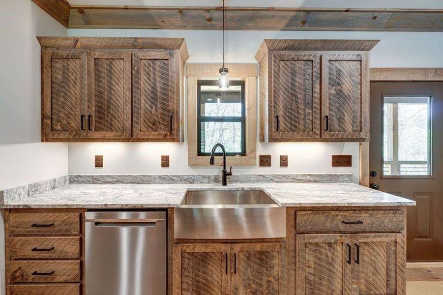 Furnished interior view inside a new home in , Ellijay (Image 6).