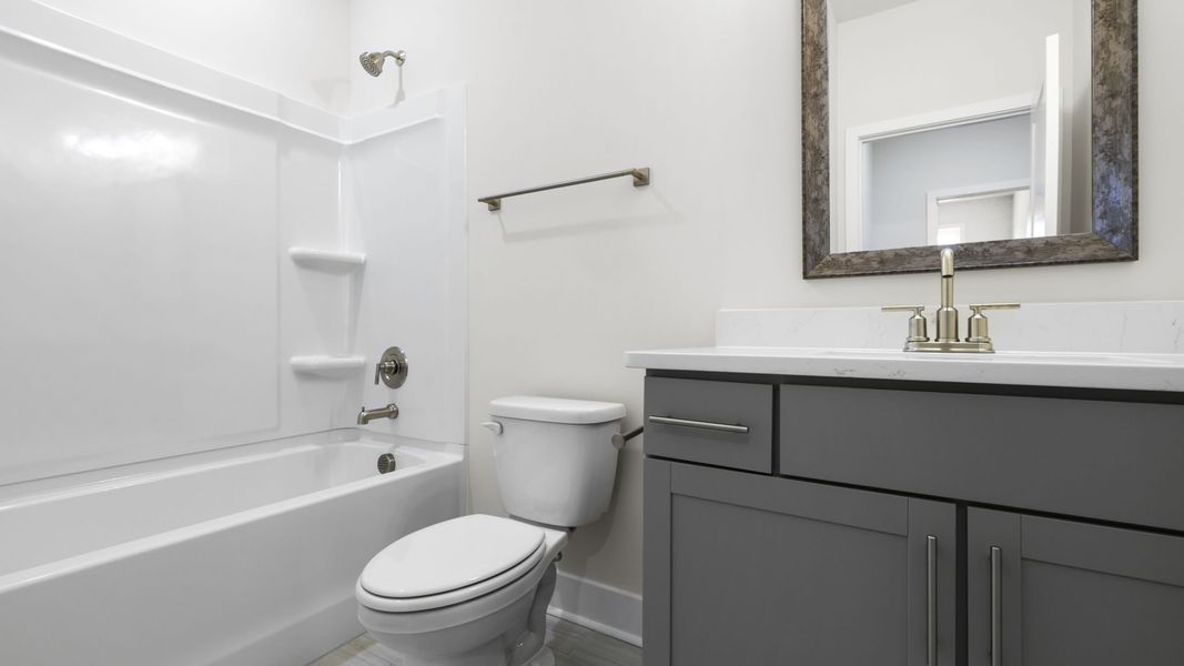 Furnished interior view inside a new home in Whitehawk Meadows, Travelers Rest (Image 12).