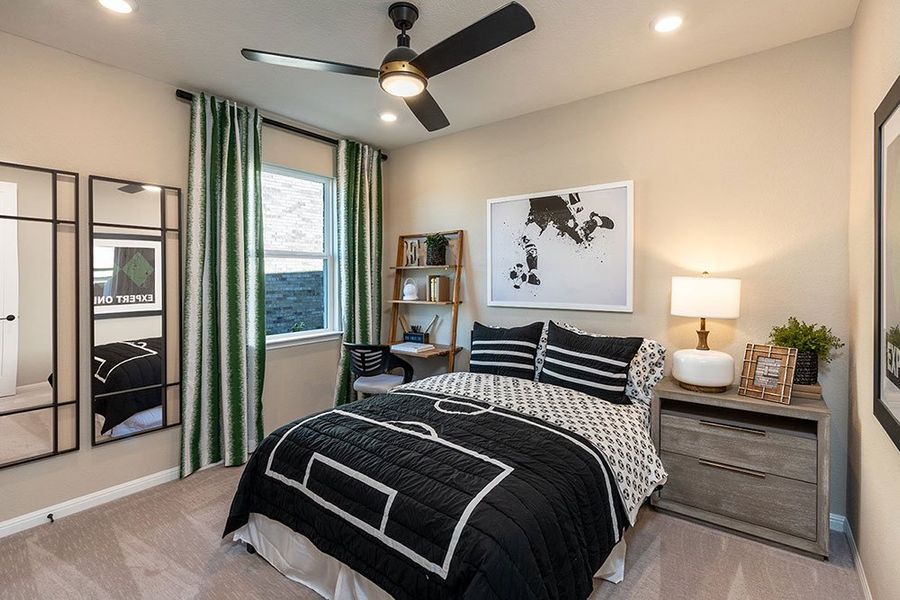 Representative furnished interior of a home built from the Sienna by Taylor Morrison in Parkside on the River 50s, Georgetown (Image 12).