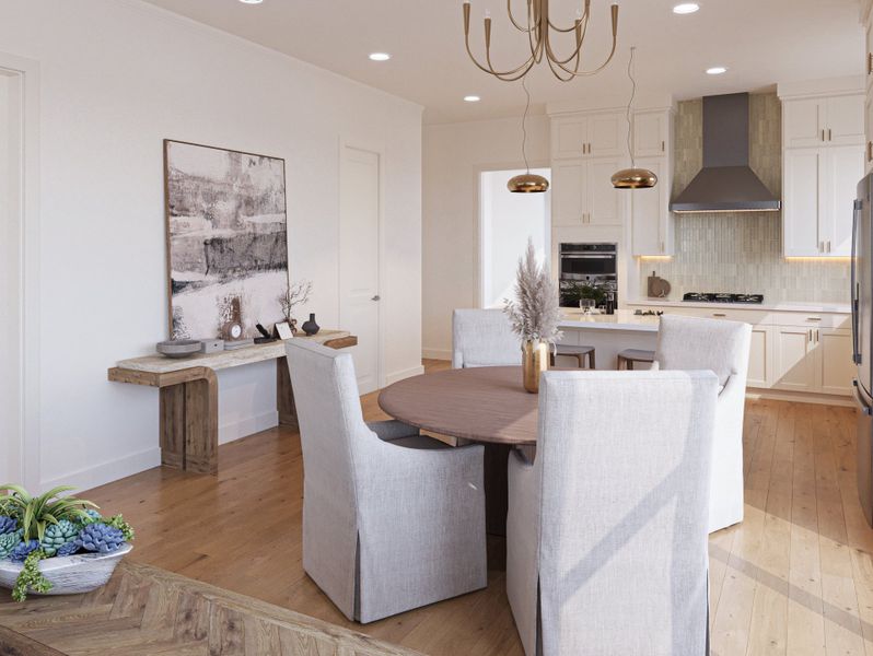 Dining Room - Interior Rendering Dining Room - Interior Rendering