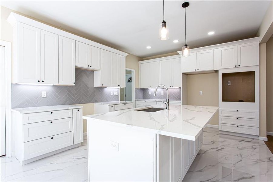 Furnished interior view inside a new home in , McDonough (Image 10).