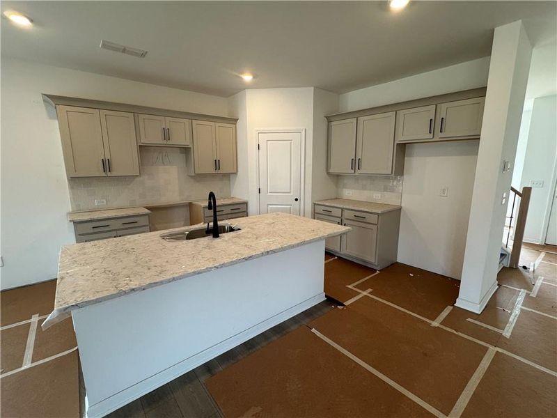 In-progress construction of a new home in Langston Reserve, Cartersville, GA (Image 18).