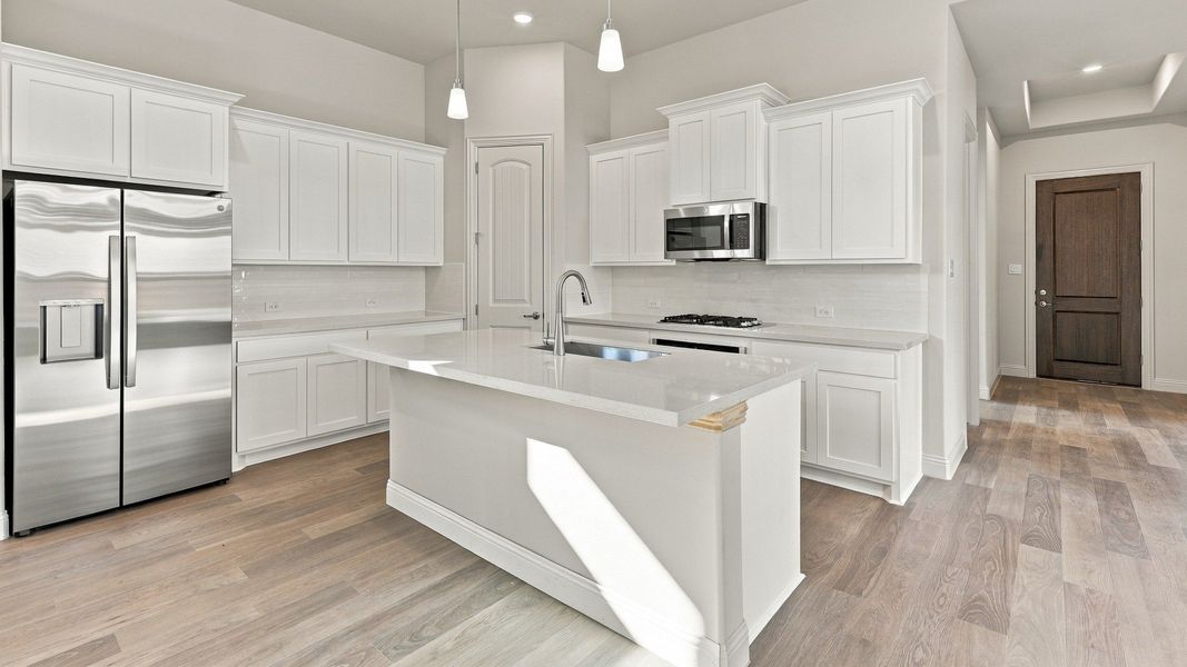 Furnished interior view inside a new home in Solterra Texas, Mesquite (Image 5).
