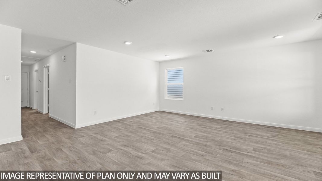 Spacious, unfurnished interior of a new home in Castles Edge, Willis (Image 11).