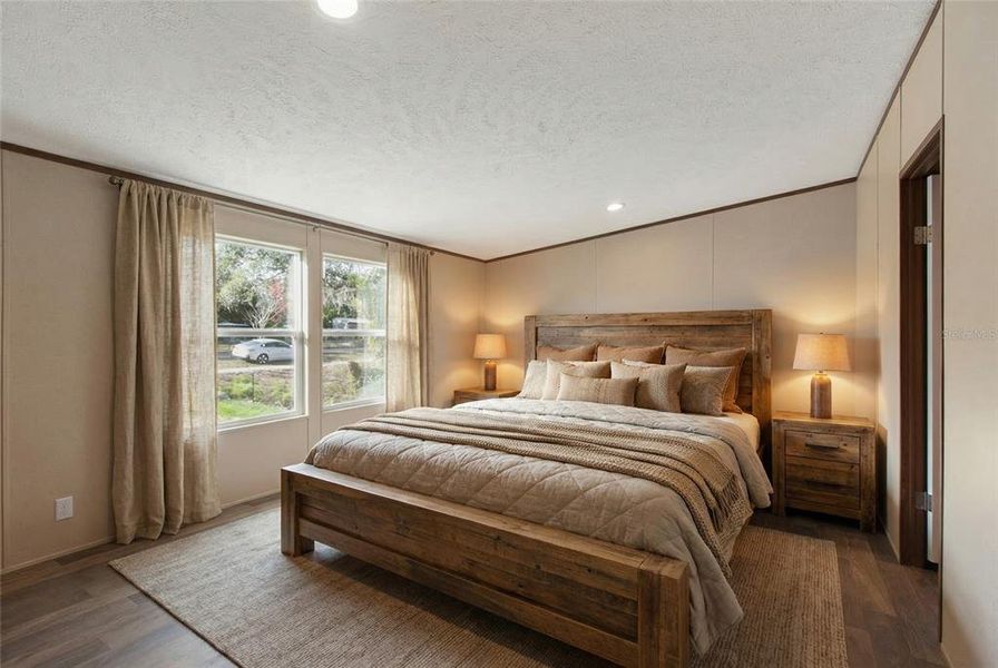 Furnished interior view inside a new home in , Hudson (Image 4).