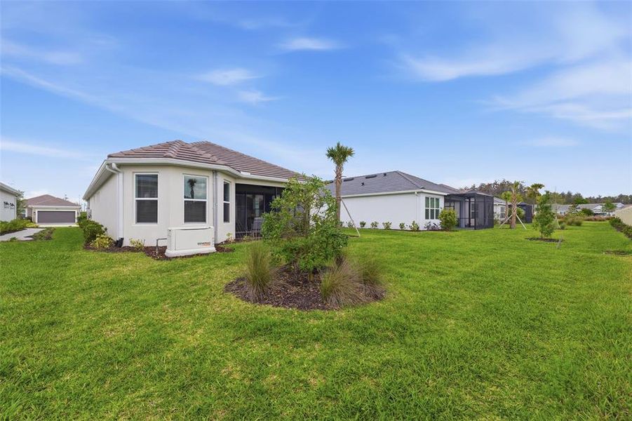 Exterior details and patio area of a home in , Wesley Chapel (Image 23).