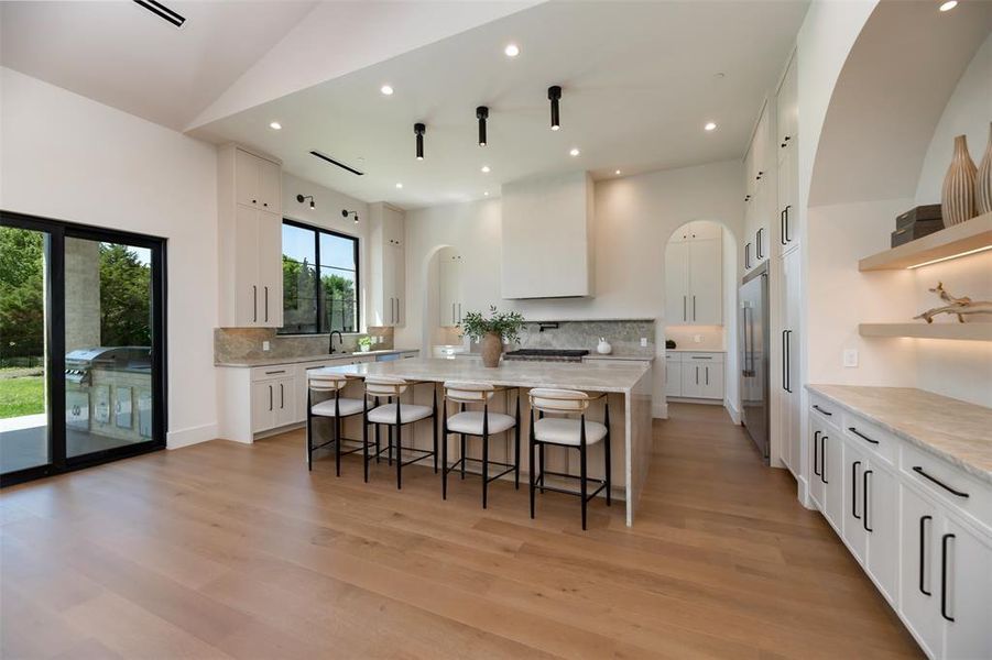 Furnished interior view inside a new home in , Heath (Image 15).