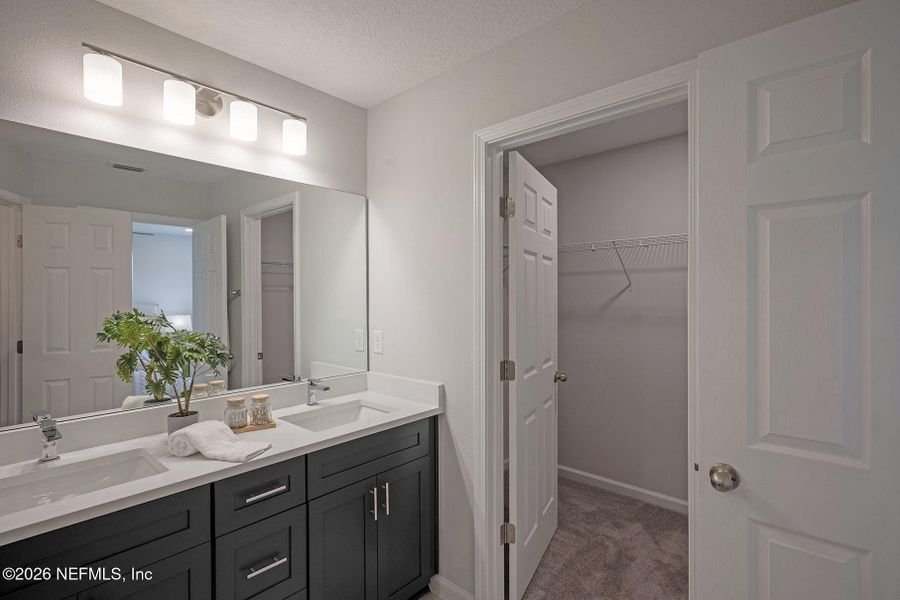 Furnished interior view inside a new home in , Jacksonville (Image 17).