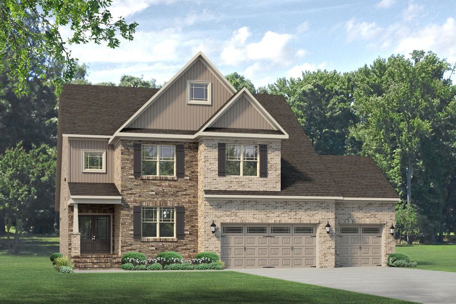 Front exterior of a home in the Viking Ridge community, located in Oak Ridge, NC (Image 7).