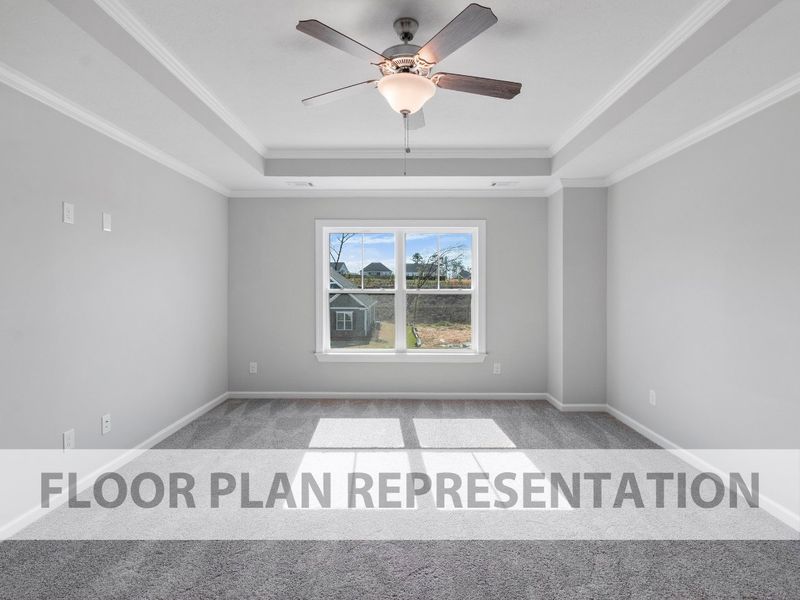 Primary Suite | Townsend II Plan by Ivey Homes Primary Suite | Townsend II Plan by Ivey Homes