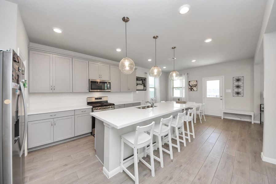 Furnished interior view inside a new home in Marisol, Katy (Image 12).