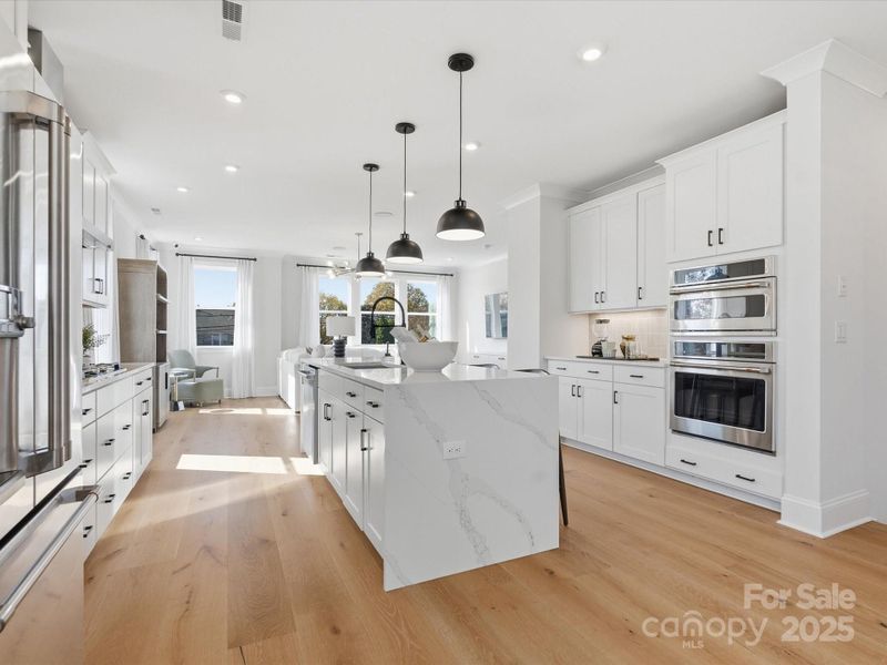 Island Ideal for Casual Dining or Meal Preparation. *Model Photos | Actual Finishes, Structural Selections, and Orientation May Vary. Island Ideal for Casual Dining or Meal Preparation. *Model Photos | Actual Finishes, Structural Selections, and Orientation May Vary.