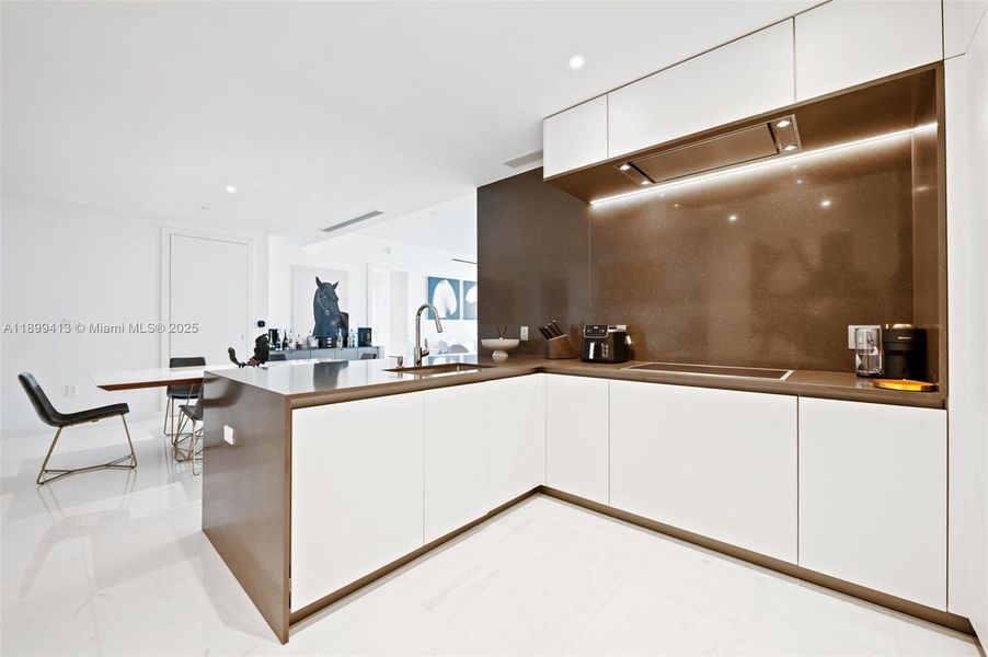 Furnished interior view inside a new home in , Miami (Image 11). Furnished interior view inside a new home in , Miami (Image 11).